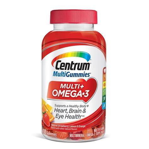 centrum multivitamin with omega 3